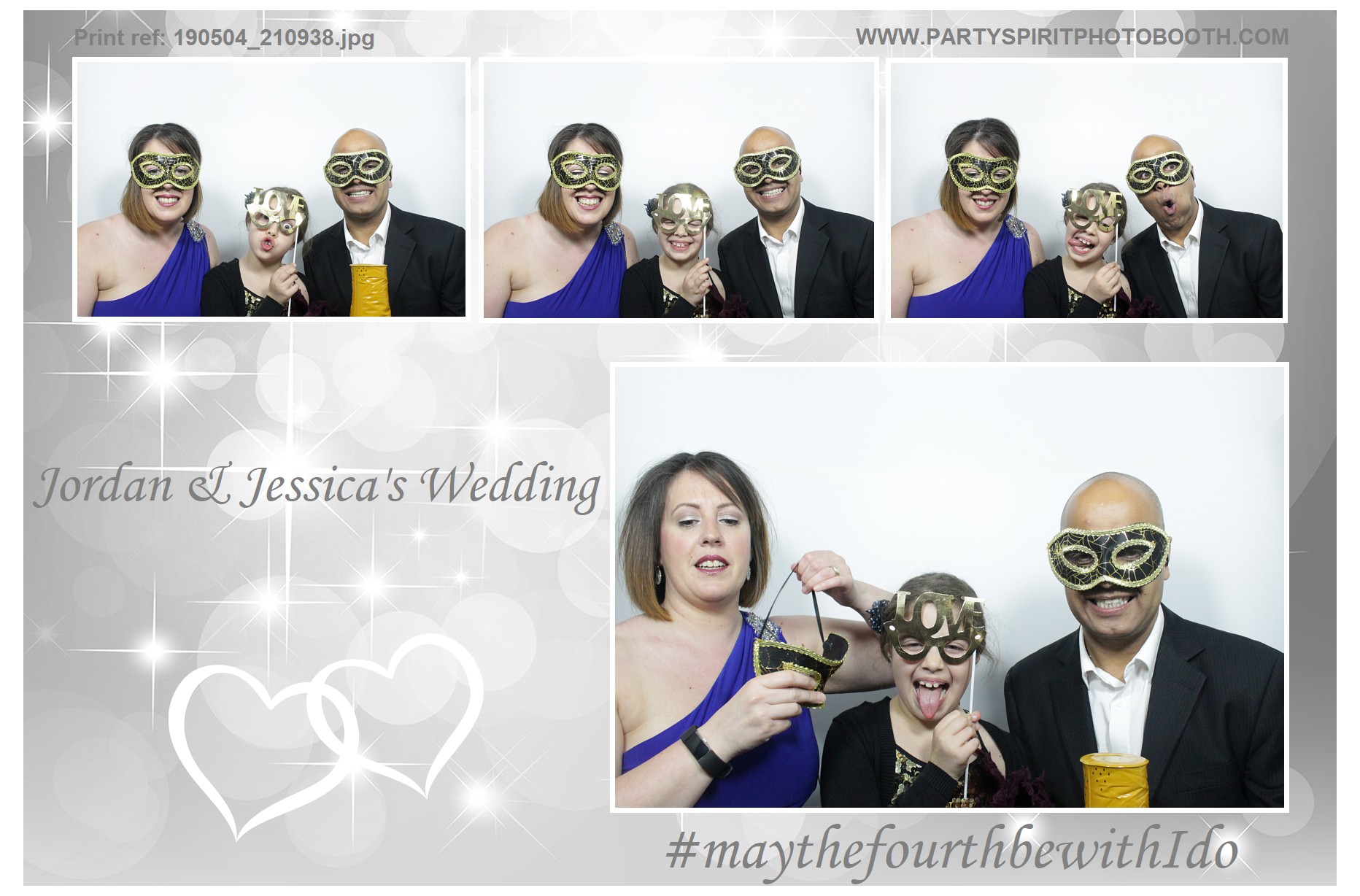 Jordan and Jessica's Wedding | View more photos from the event at gallery.partyspiritphotobooth.com/u/PartySpiritPhotoBooth/Jordan-and-Jessicas-Wedding